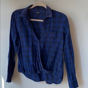 Madewell plaid shirt